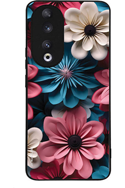 Other Θήκη Sonique Σειράς 3D Λουλουδιών για Honor 90 5G Ροζ 01