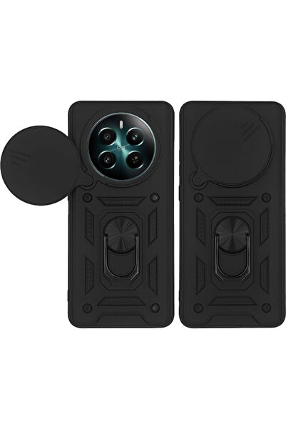 Other Θήκη Ring Armor Campro Sonique για Realme 12 Plus 5G Μαύρο