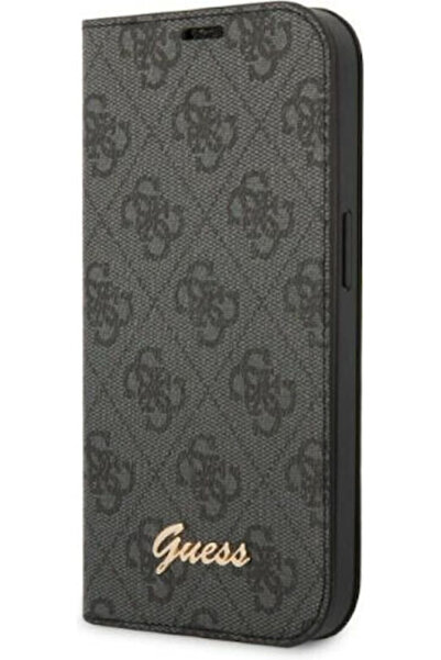 Guess Vintage Gold Logo Book Plastic Black (iPhone 14) Code: GUBKP14SHG4SHK
