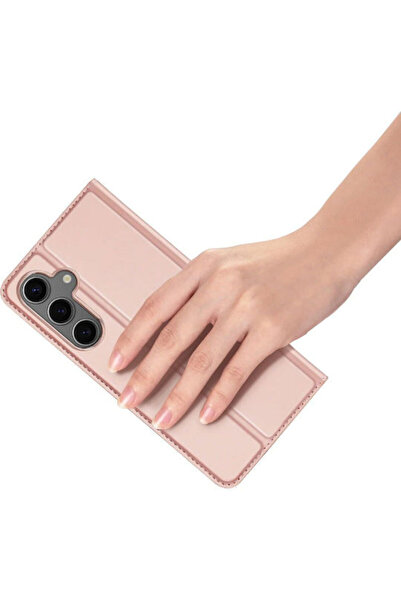 Dux Ducis Θήκη Skin Pro Book Δερμάτινη / Σιλικόνης Ροζ (Galaxy S25+) Κωδικός:...