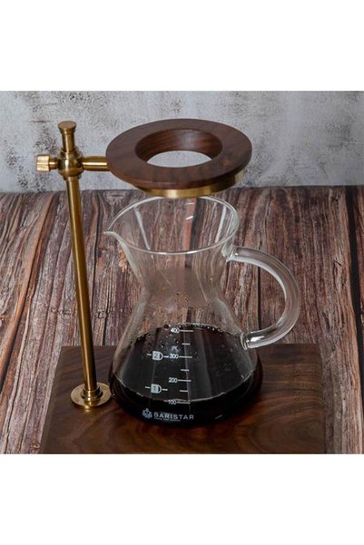 BARISTAR Barista Wooden Coffee Filter Holder