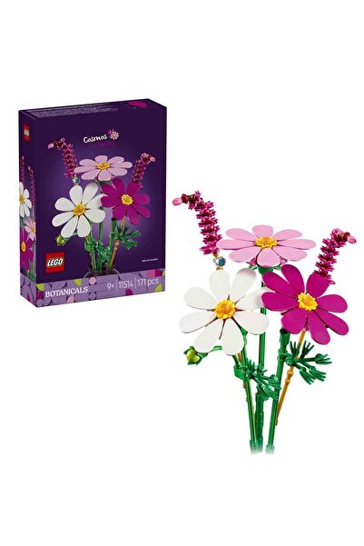 LEGO Botanicals Kozmos Çiçekleri 11514 - 9 Yaş ve Üzeri Çocuklar için Dekorat...