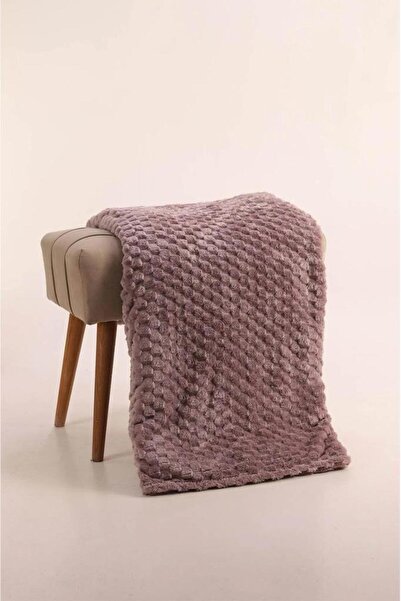 Çeyiz Diyarı Mira Plush Sofa Cover 180X220 cm Plum