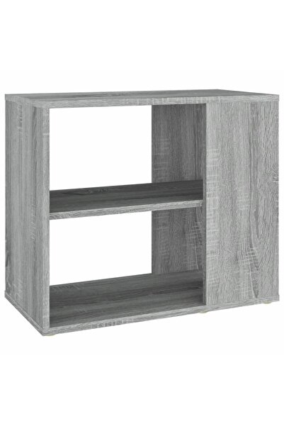 vidaxl Side cabinet, sonoma grey, 60x30x50 cm, engineered wood