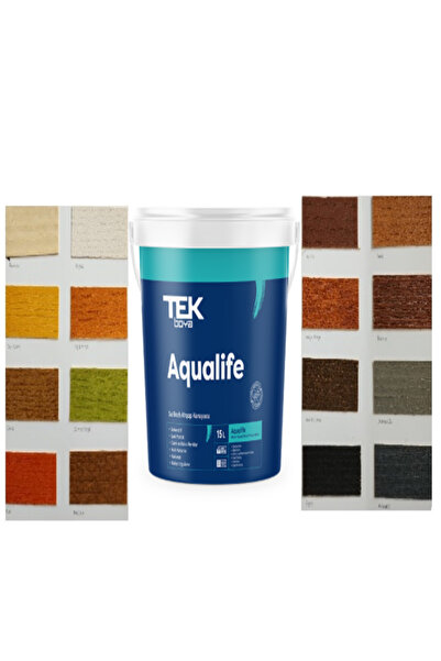TEK BOYA AQUALİFE Su Bazlı Ahşap Koruyucu Renksiz / Şeffaf..