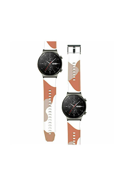 Hurtel Λουράκι Σιλικόνης Μαύρο Καμουφλάζ (6) (Huawei Watch 3 / Huawei Watch G...