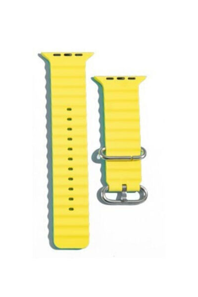 Xo Bt02 Λουράκι Σιλικόνης Κίτρινο (Apple Watch 38/40/41/42mm)