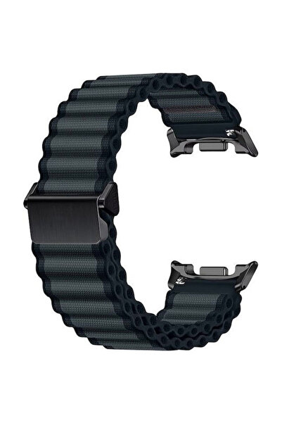 OEM Λουράκι Samsung Watch Ultra 47mm Επίσημο Trail Band Υφασμάτινο Μαύρο
