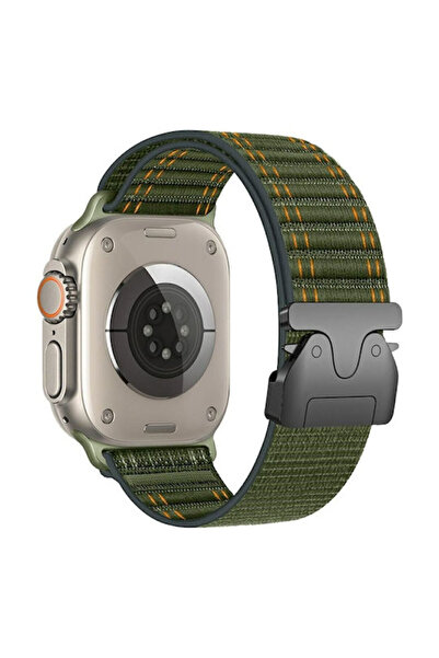 Beline Υφασμάτινο λουράκι πράσινο (Apple Watch 38/40/41/42mm)