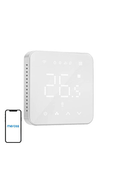 MEROSS Termostat inteligent Wi-Fi pentru casă inteligentă, compatibil HomeKit...