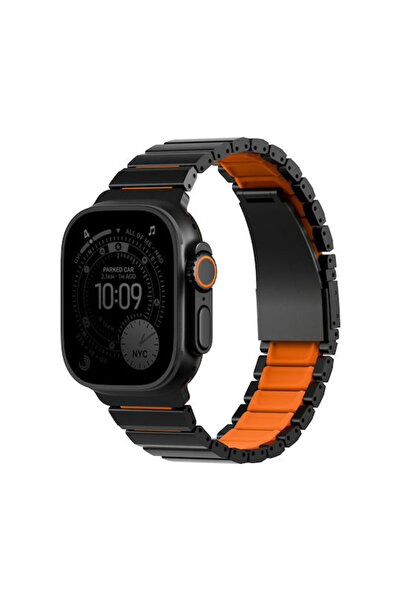 uniq Λουράκι Σιλικόνης Μαύρο (Apple Watch 44/45/46/49mm)