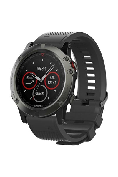 Tactical 668 Λουράκι Σιλικόνης Μαύρο (Fenix 3 / 5X / 5X Plus / 6X / 6X Pro / ...