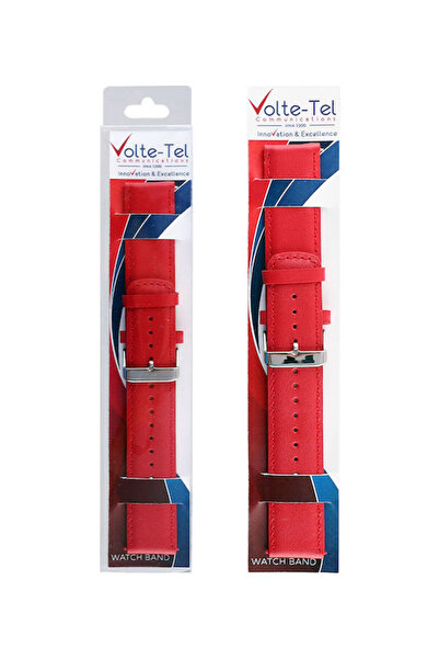 Other Volte-Tel Δερμάτινο Λουράκι Frontier Κόκκινο (Galaxy Watch (46mm) / Gea...
