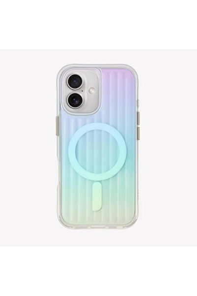 uniq Husă Coehl Linear pentru iPhone 16 6.1 cu încărcare magnetică Opal