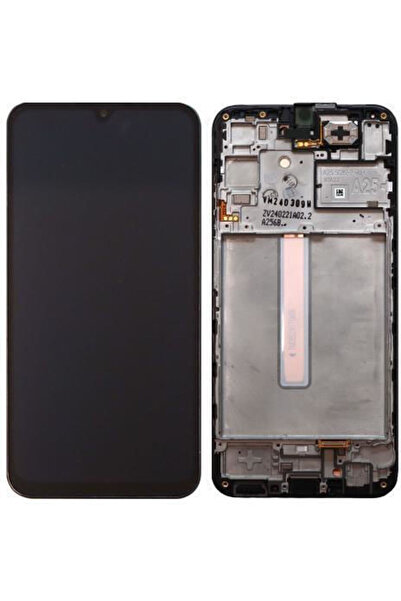 Samsung Οθόνη με μηχανισμό αφής για A256B Galaxy A25 5G (Μαύρο) Κωδικός: GH82...