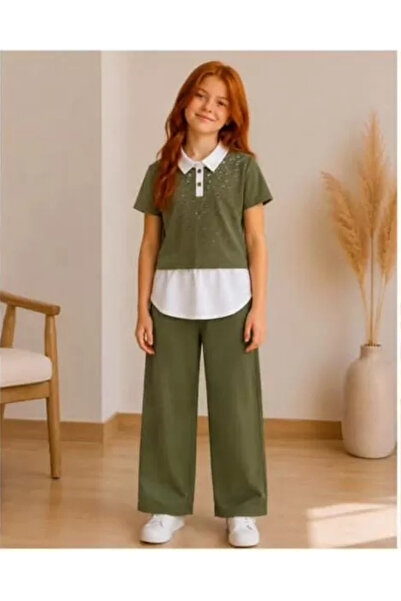 Generic Brand 9/16 year old oysho jersey stone children's set
