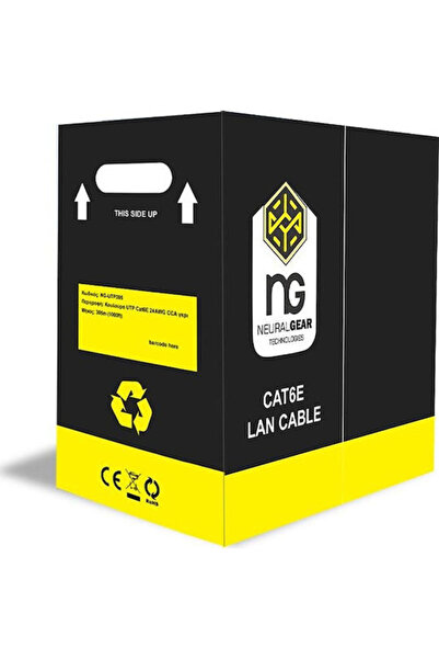 Other NG U/UTP Cat.6 (Gigabit) Καλώδιο Ethernet Χωρίς Βύσματα 305μ Γκρι Κωδικ...