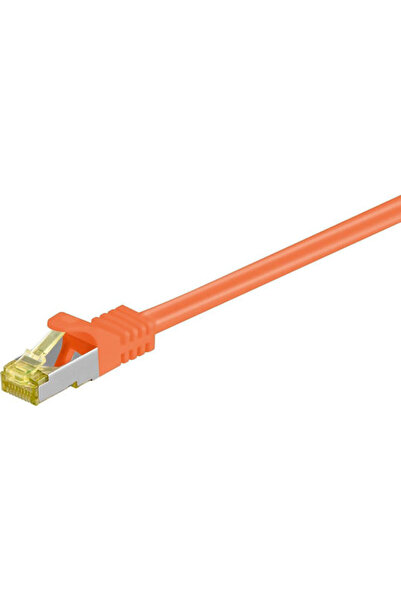 Roline Καλώδιο Ethernet S/FTP Κατηγορίας 7, 1,5μ, Πορτοκαλί, 1 τεμάχιο