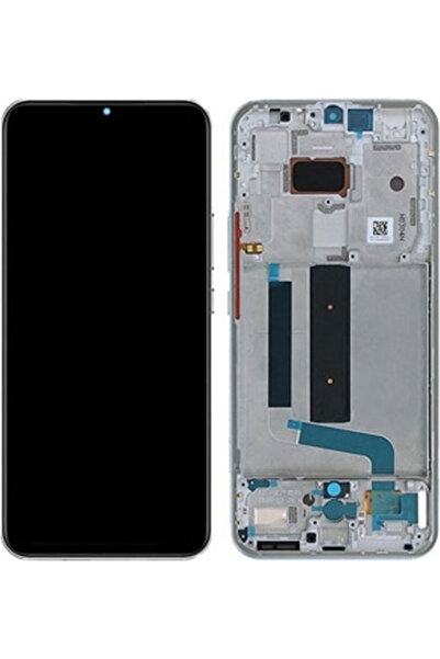 Xiaomi Οθόνη με μηχανισμό αφής και πλαίσιο για Mi 10 Lite Mi 10 Lite 5G (Λευκ...