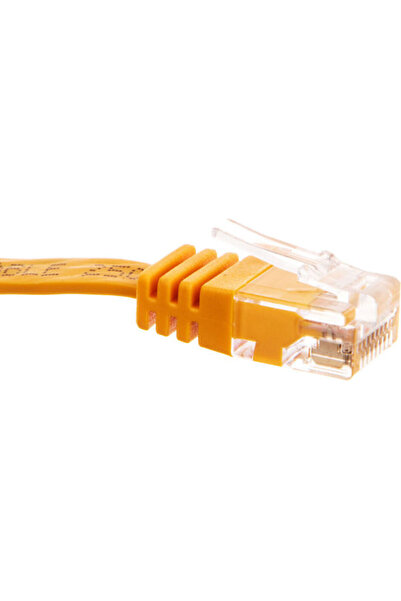 goobay Καλώδιο Ethernet U/UTP Cat.6 3μ Κίτρινο Κωδικός: 96420