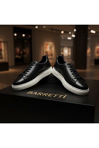 By Barretti Arka Floter Leather Black Sneaker