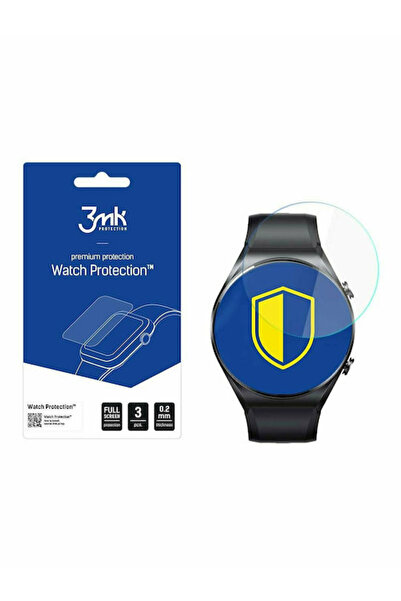 3MK Εύκαμπτο Σκληρυμένο Γυαλί για το Xiaomi Watch S1, 3 τεμάχια