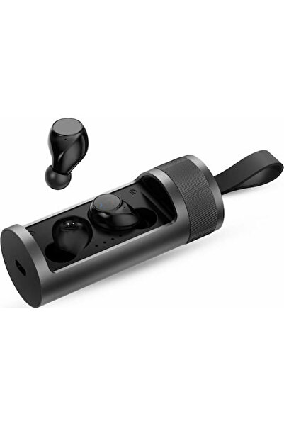 Nod Soundtube Ενδοωτικά Ακουστικά Bluetooth Handsfree με Θήκη Φόρτισης Γκρι