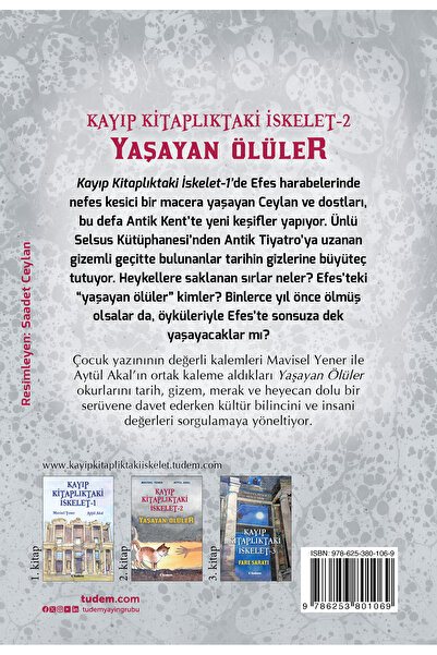 Tudem Kayıp Kitaplıktaki İskelet - 2 Yaşayan Ölüler | Mavisel Yener | Aytül Akal