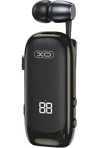 Xo ΒΕ51 Ενδοωτικό Ακουστικό Bluetooth Handsfree Πέτου Μαύρο
