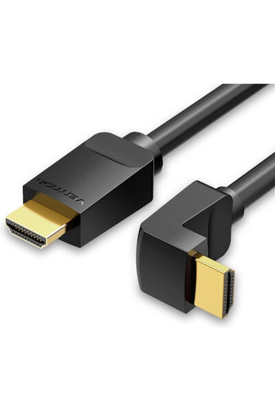Vention HDMI 2.0 Premium Υψηλής Ταχύτητας 4K 60Hz HDR Γωνιακό Καλώδιο HDMI Αρ...