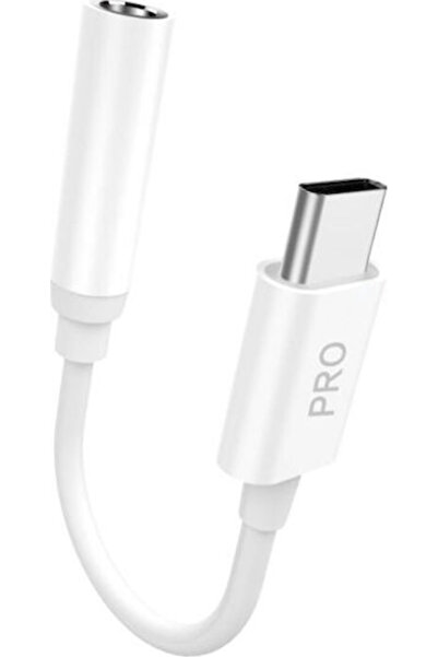 DUDAO L16CPro Μετατροπέας USB-C αρσενικό σε 3.5mm θηλυκό Λευκό 1 τεμάχιο