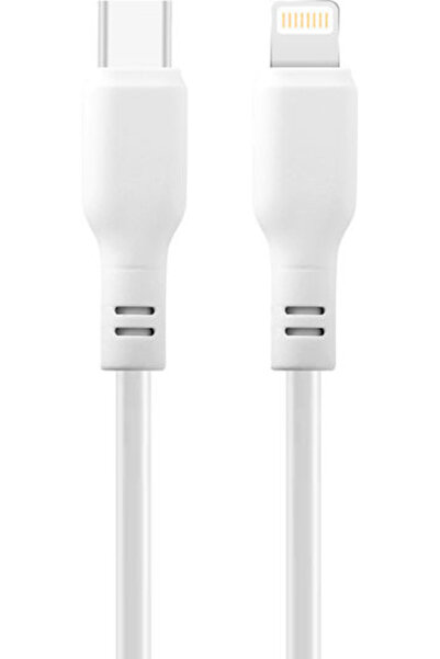 Max Life Maxlife Καλώδιο USB-C σε Lightning 27W Λευκό 1μ (MXUC-10MFIW)