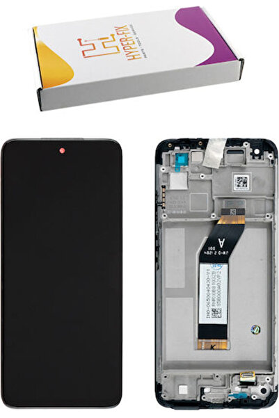 Hyper Οθόνη με μηχανισμό αφής και πλαίσιο για Xiaomi Redmi 10 (Μαύρο) Κωδικός...