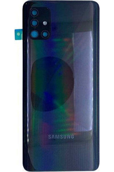 Samsung Ανταλλακτικό Πίσω Κάλυμμα Μαύρο Prism Crush Black για Galaxy A51