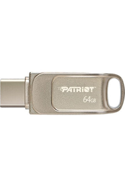 Patriot 64GB USB 3.2 Στικάκι με σύνδεση USB-A & USB-C Χρυσό