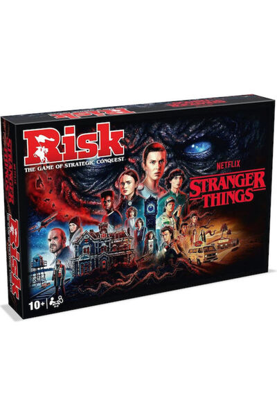 Winning Moves Επιτραπέζιο παιχνίδι Risk: Stranger Things για 2-4 παίκτες, ηλι...