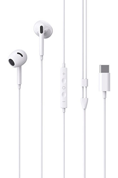 Xo EP78 Ακουστικά ψείρες handsfree με σύνδεση USB-C Λευκά