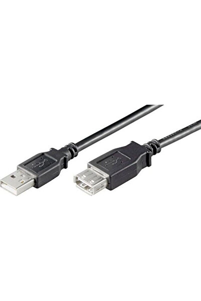 goobay Καλώδιο USB USB-A USB-A 0,6 μ. Μαύρο 68625