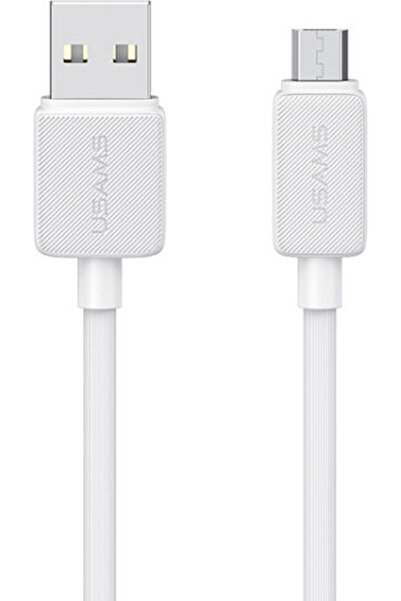 Usams Us-sj690 1μ Καλώδιο USB 2.0 σε micro USB, Λευκό (SJ690USB02)