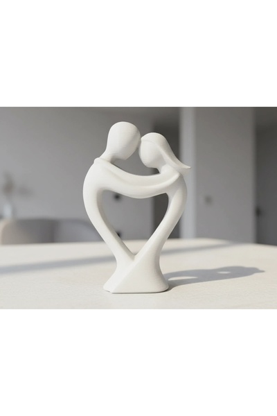 OEM Decorative Figurine Couple Embracing Modern Love