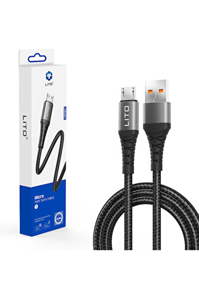 Lito Καλώδιο USB 2.0 σε micro USB, τυπικό, 1μ.