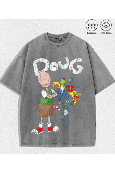 Toum Vintage doug printed unisex oversize t-shirt