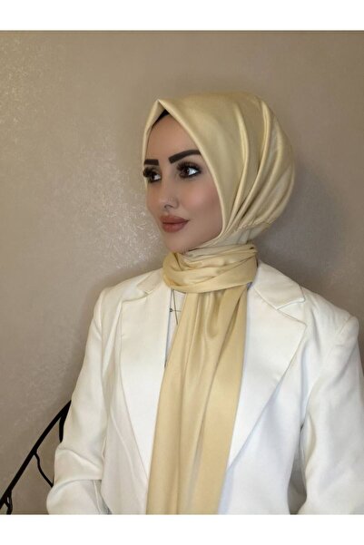 OykumBone شال نسائي من القماش الرملي الأسود الجاهز للارتداء من KREM