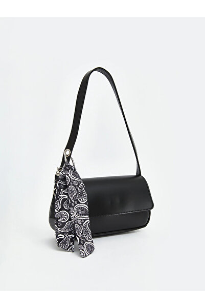 LC Waikiki Leather Look Women's Shoulder Bag with Black Accessories