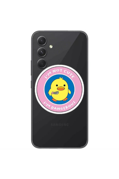 Other Samsung Galaxy A05s I m dangerus Transparent Silicone TPU Θήκη