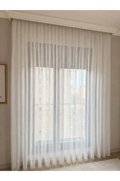 Bahar Home BAHARHOME hazır 3 metre tül