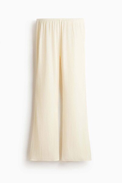 H&M Flared satin trousers