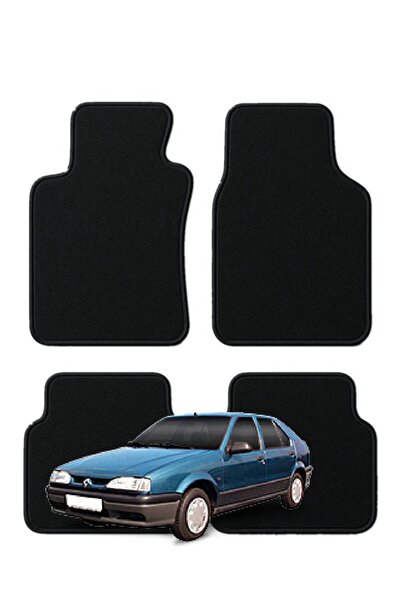 K2 CARPET Renault R19 Europa Özel Kesim Tam Uyumlu Lüx Oto Halı Paspas Renaul...