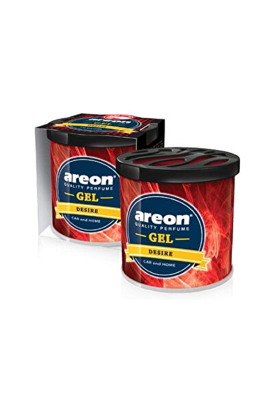 Areon Gel Desire Air Freshener for Car, Home Office, Long Lasting Fresh Fruit...