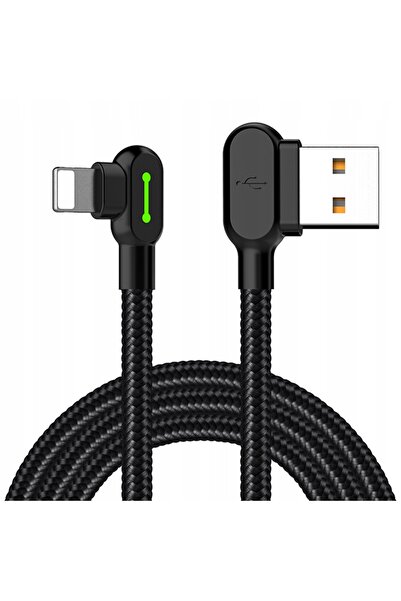 Mcdodo Cu două fețe 90 °   Cablu Lightning în unghi pentru iPhone 11 12 13 14...